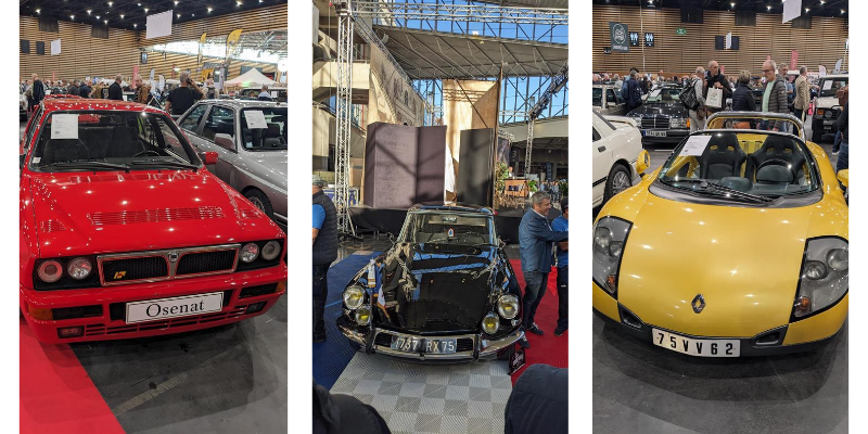 Youngtimers Lancia Delta HF, Citroën DS Palas, Renault Sport Spider