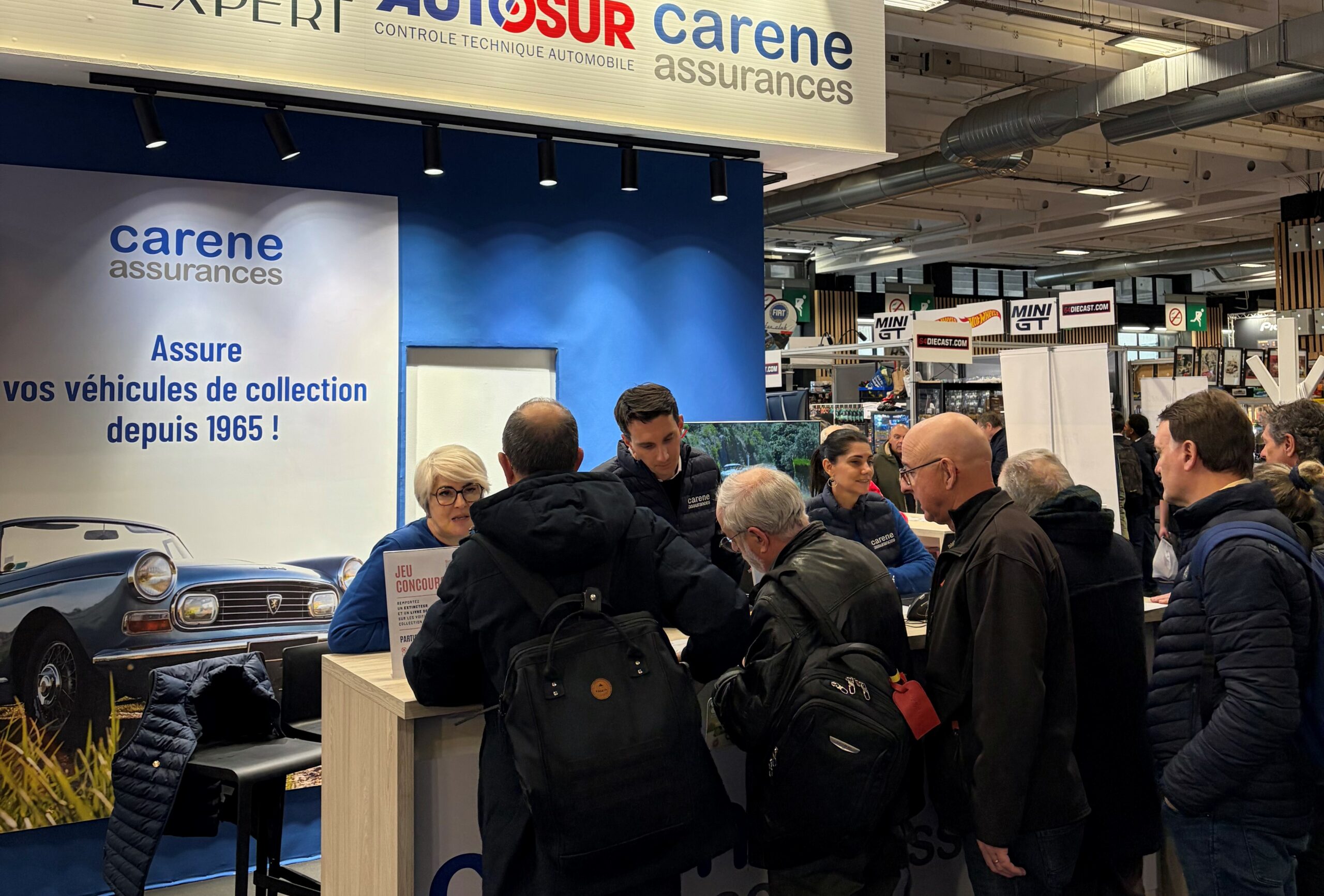 stand de carene assurances sur rétromobile 2026